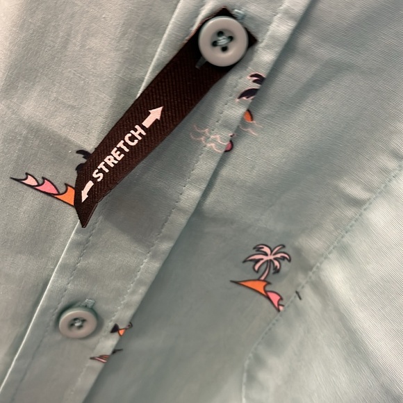 NWT Performance Apparel Men’s Hawaiian Shirt - Picture 6 of 8